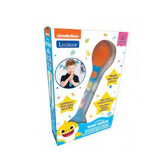 BABY SHARK LIGHTING MICROPHONE WITH MELODIES AND SOUND EFFECTS - MIC80BS