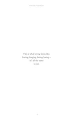 Loving, Longing, and Other Liminal Spaces
