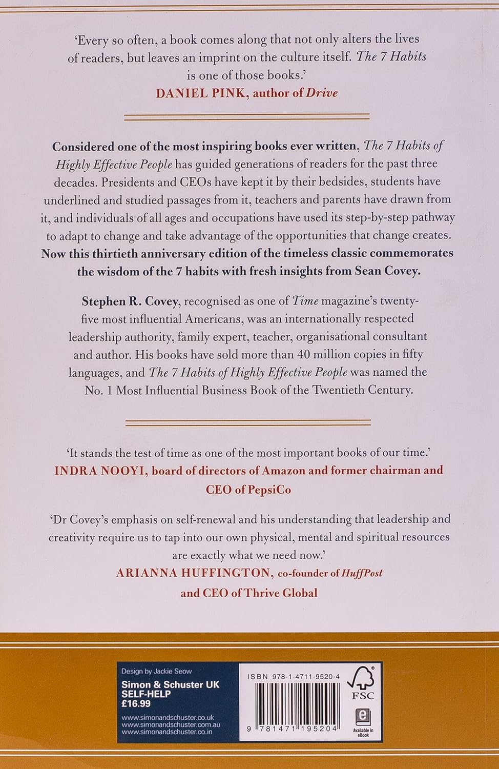 The 7 Habits Of Highly Effective People: Revised and Updated: 30th Anniversary Edition - The English Bookshop