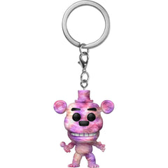 POP KEYCHAIN: FNAF- TIE DYE FREDDY