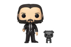 POP! MOVIES: JOHN WICK - JOHN (BLACK SUIT) W/ DOG - FU47238